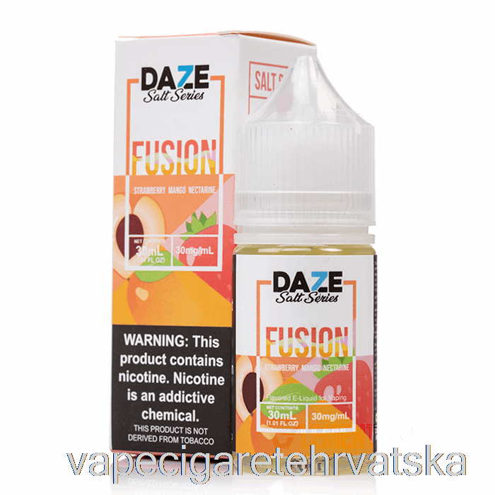 Vape Cigarete Jagoda Mango Nektarina - 7 Daze Fusion Sol - 30 Ml 30 Mg